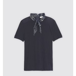 Sandro Tshirt with Ties Scarf